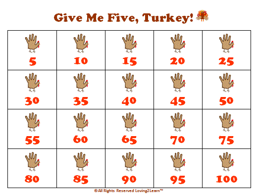 thanksgiving-math-activities-counting-by-5-s-chart
